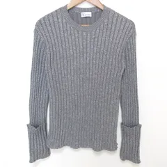 新品同様 REDValentino レッドヴァレンティノ ロールアップスリーブ スリット ラメニット セーター サイズS シルバー レディース 古着 中古 USEDのサムネイル