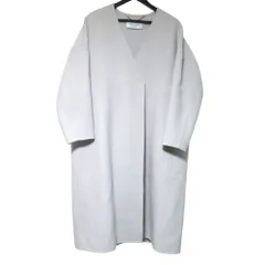 美品 ADORE アドーア ウール カシミヤブレンド リバーコート 531-7252002 サイズ38 グレー レディース 古着 中古 USEDのサムネイル