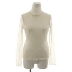 セオリーリュクス theory luxe 25AW TURALE STACEY TOP チュラレステイシートップ シアーカットソー S32 アイボリー タートルネック 長袖 03-5301005-110-932 /RRのサムネイル
