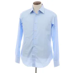 【中古】【未使用】ブリオーニ Brioni コットン レギュラーカラー ドレスシャツ ブルー【サイズ41】【メンズ】のサムネイル