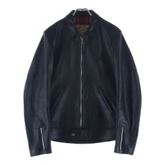 addict clothes (어딕트 클로즈) AD-01 씨스킨 안감 퀼팅 싱글 라이더스 재킷 블랙