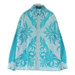 GIANNI VERSACE (ジャンニ ヴェルサーチ) 総柄 長袖シャツ ブルーのサムネイル