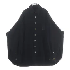 RAF SIMONS (ラフシモンズ) 22SS BIG FIT DENIM SHIRT JACKET ビッグフィットデニムシャツジャケット ブラック 221-M243のサムネイル