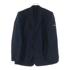 BALENCIAGA (バレンシアガ) NYLON OVERSIZE BLAZER ナイロン オーバーサイズブレザー テーラードジャケット ネイビー 792845のサムネイル