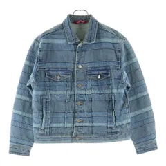 SUPREME (シュプリーム) 22AW Layered Denim Trucker Jacket レイヤードデザイン デニム トラッカージャケット インディゴのサムネイル