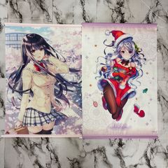 綾瀬美春 フローラ B2 スエード タペストリー 精霊幻想記 セット 162