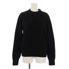 アミ アレクサンドル マテュッシ ami alexandre mattiussi ニット セーター 長袖 クルーネック ウール XS 黒 H17KO16 /BMのサムネイル