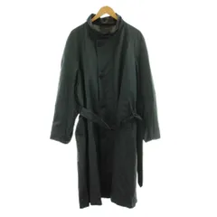 ランバン LANVIN COLLECTION スタンドカラーコート ロング ベルト付き R50-46 グレー 23186 /KUのサムネイル