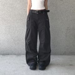 新品MAX&co. カーゴパンツ レーヨン ブラウン - メルカリ