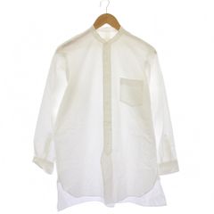 COMOLI 定番 バンドカラーシャツ ホワイト 白 サイズ3 - メルカリ