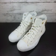 converse ALLSTAR GOLD ZIP HI オールスター ゴールド ジップ ハイ アイボリー 黄なり 23.5cm 1SD151 L09296