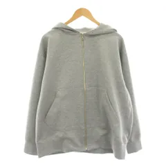 シンゾーン Shinzone 24SS フーディー HOODIE ジップアップ パーカー スウェット 長袖 FO グレー 24SMSCU08 /YMのサムネイル