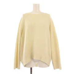 ハウス オブ ロータス HOUSE OF LOTUS 25AW ウールナイロンバックタックプルオーバー ニット セーター 長袖 ボートネック ワンカラー M アイボリー 30251016060 /BBのサムネイル
