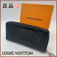 最終値下げ】IC ルイヴィトン ダミエ アンフィニ ジッピー ヴェル