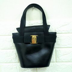 極上美品✨】サルヴァトーレ フェラガモ ヴァラ リボン トートバッグ