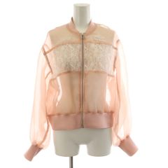 파퍼 furfur × 암브로 Umbro 시어 트럭 블루존 재킷 레이스 F 핑크 RWFJ244004 /AN51