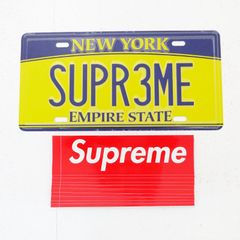 Supreme 25ss License Plate ナンバープレート - メルカリ