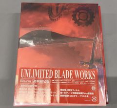 Fate stay night UNLIMITED BLADE WORKS 첫회 한정 BOX Blu-ray 극장판 TYPE-MOON 세이버 토오사카 린 위궁 시로 원화집부 미개봉