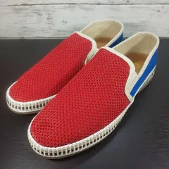 DEDES SLIP-ON デデス スリッポン 25.5cm レッド 赤 ブルー 青 5167 L09984のサムネイル