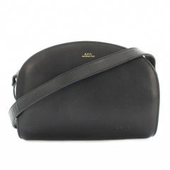 A.P.C. サックジュネーブ ショルダーバッグ ブラック 三日月 h130
