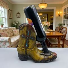 ウエスタンブーツ型 貯金箱 アメリカ国旗デザイン - メルカリ