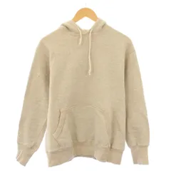 ウエアハウス WAREHOUSE Set In Hood プルオーバーパーカー スウェット 長袖 ストレッチ 無地 ワンカラー 裏起毛 40 ベージュ /BBのサムネイル
