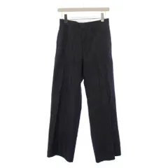 アドーア ADORE SERGE de bleu Classic TROUSERS SEMI FLARED SLACKS ワイド デニムパンツ ジーンズ ジップフライ 38 インディゴ /BMのサムネイル