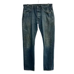 メキシコ製 Levi's 501 デニムパンツ W32 ブルー リーバイス ボタンフライ コインポケット アメカジ デニム ジーンズ 2605-393