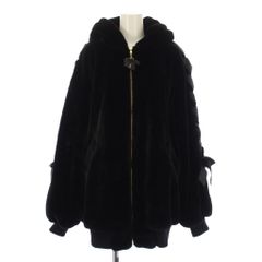 美品 LIZ LISA リズリサ うさ耳 レースアップスリーブ ファーブルゾン