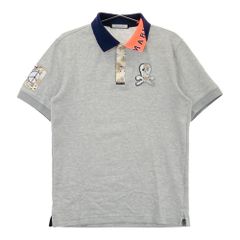 サイズ：46 MARK&LONA マークアンドロナ 半袖ポロシャツ グレー系