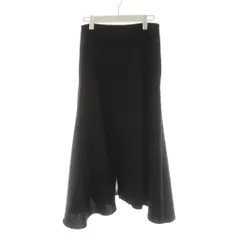 マルニ MARNI 23AW フレアスカート ロング丈 ウール シルク混 絹 38 黒 ブラック GOMA0581U0 /AN73のサムネイル