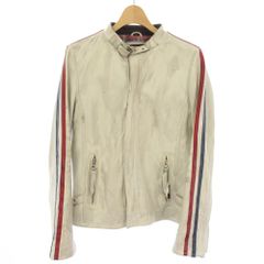 Schott クラシック レーサージャケット USED加工モデル ホワイト M