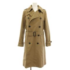 美品】HYKE ハイク トレンチコート ライトブラウン ベルト付 ライナー