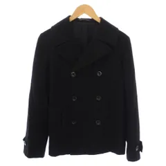 ワイズ Y's ヨウジヤマモト ピーコート Pコート ショート丈 ウール 3 黒 YW-J12-123 /BMのサムネイル