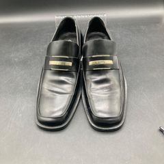 GUCCI グッチ レザーローファー ブラック 25.5cm イタリア製 美品