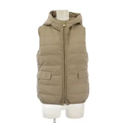 Sマックスマーラ 'S Max Mara ダウンベスト ジャケット ジップアップ フード 36 ベージュ 91560129070 /BMのサムネイル