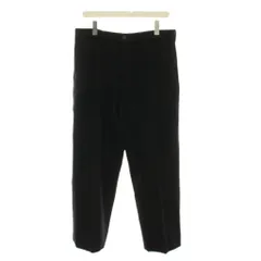ジョセフオム JOSEPH HOMME 24AW パンツ ウール ストレート 48 黒 ブラック 無地 フルレングス PPJHCW0413 /YMのサムネイル
