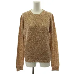 アニオナ AGNONA ニット セーター 長袖 総柄 カシミヤ 42 ベージュ 白 ホワイト /AN66のサムネイル