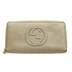 GUCCI グッチ 長財布 ラウンドファスナー ソーホー ホワイト - メルカリ