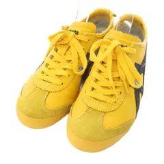 オニツカタイガー Onitsuka Tiger MEXICO66 スニーカー シューズ US6 黄色 イエロー 黒 ブラック 1183C102 /TK