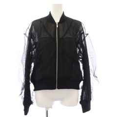 セブンフェアリー セモア レースチュールブルゾン ブラック新品 - メルカリ