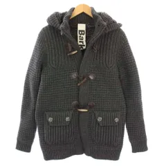 バーク Bark ニットジャケット ダッフルコート アウター フード S グレー 37-3309065 /TKのサムネイル