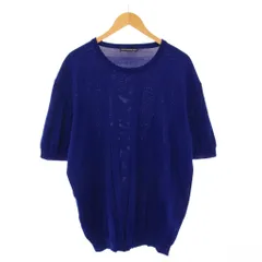 イッセイミヤケメン ISSEY MIYAKE MEN ニット セーター 半袖 3 青 ME83KN261 /KHのサムネイル