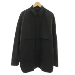 エフオージー エッセンシャルズ FOG ESSENTIALS ミリタリーナイロンオーバーシャツ 長袖 M 黒 ブラック /YTのサムネイル