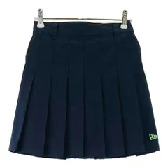 サイズ：SMALL NEW ERA ニューエラ  インナー付 プリーツスカート  ネイビー系 [240101697733] ゴルフウェア レディース ストスト