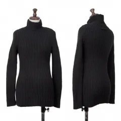 ジャンポールゴルチエ ファムJean Paul GAULTIER FEMME ハイネックリブニットセーター 黒40のサムネイル