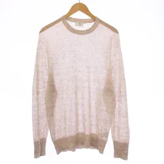 ヘリル HERILL 25SS Linen WG Pullover リネンホールガーメントプルオーバー サマーニット 長袖 クルーネック ストレッチ 無地 2 ベージュ 25-080-HL-8190-10 /BBのサムネイル