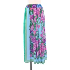 マックスマーラ ウィークエンドライン MAX MARA WEEKEND LINE 23SS SIMONE-SKIRT フレアスカート ロング 花柄 シルク 38 マルチカラー 23510102316 /KHのサムネイル