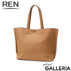 REN トートバッグ レディース メンズ トート 大きめ レン ブランド シンプル 大人 手持ち 肩掛け 軽量 B4 ピッグスキン 革 本革 おしゃれ 日本製 #30 HALLIE ワイドトートL 1-30-11114 camelのサムネイル