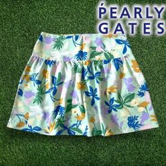 定価3.5万】PEARLY GATES ゴルフウェア ボタニカル柄キュロット - メルカリ